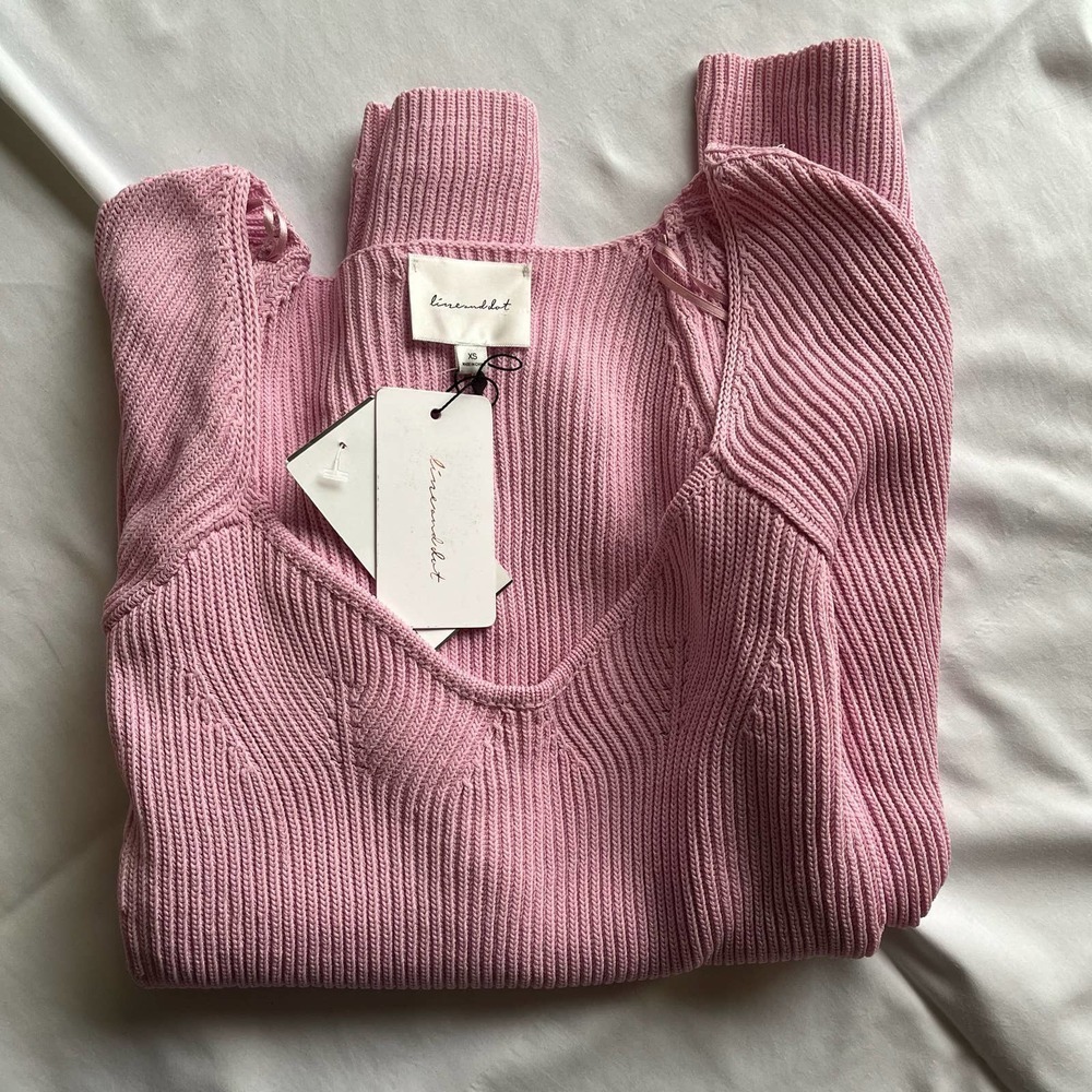 NWT Line & Dot Melissa Long Sleeve Sweater Size XS - Picture 9 of 10